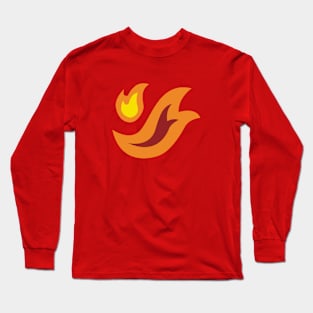 Flames | Moguo Iijima everyday tee Long Sleeve T-Shirt